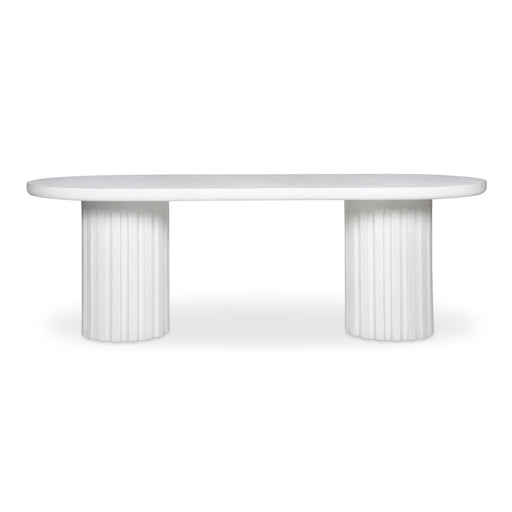 Eris - Outdoor Dining Table - White - JaxCo Furniture