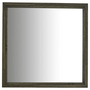 Wright - Dresser Mirror - Brown Oak - JaxCo Furniture