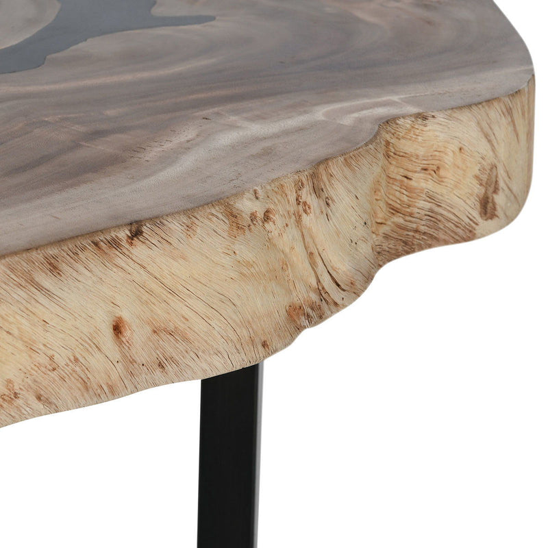 Celine - Live Edge Coffee Table - Natural - JaxCo Furniture