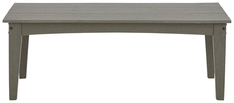 Visola - Gray - Rectangular Cocktail Table - JaxCo Furniture