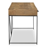 Colvin - Desk - Natural - JaxCo Furniture