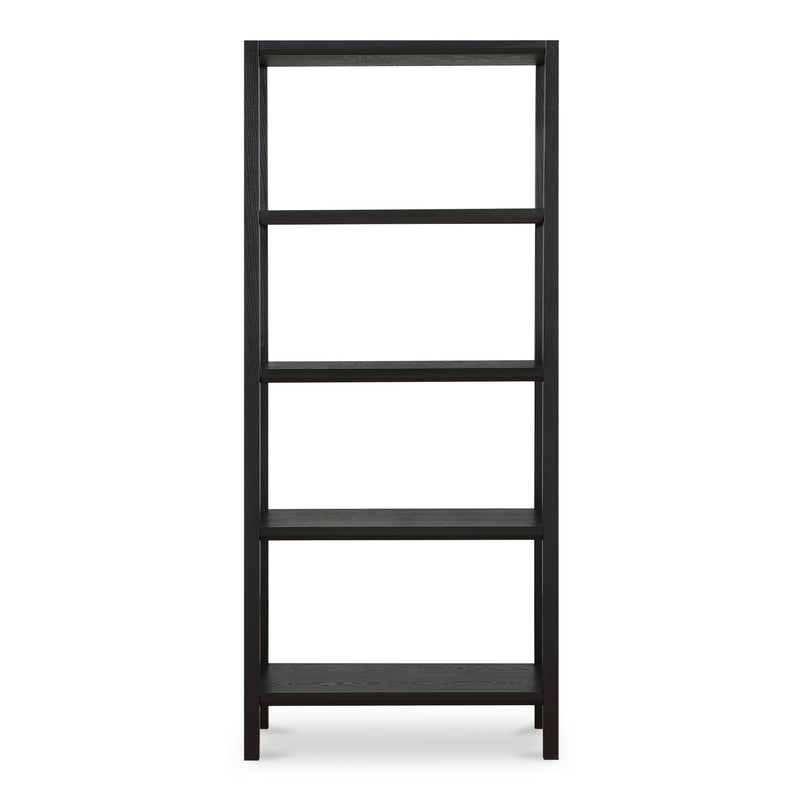 Nolan - Bookcase - Black - JaxCo Furniture