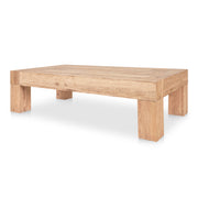 Evander - Rectangle Coffee Table - Aged Oak - JaxCo Furniture
