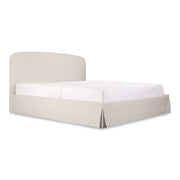 Joan - Queen Storage Bed - Cream - JaxCo Furniture
