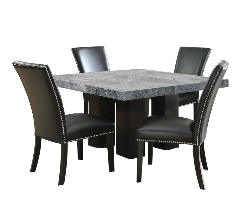 Camila - Square Dining Set - White Top - JaxCo Furniture