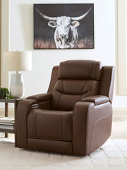 Knightington - Power Recliner With Audio Seating - JaxCo Furniture