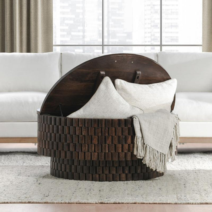 Norwood - Round Coffee Table - JaxCo Furniture