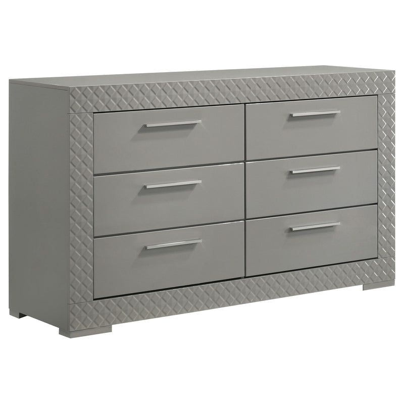 Ives - 6-Drawer Dresser - JaxCo Furniture