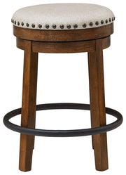 Valebeck - Upholstered Swivel Stool - JaxCo Furniture