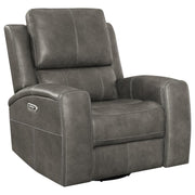 Brickston - Triple Power Swivel Glider Recliner - JaxCo Furniture