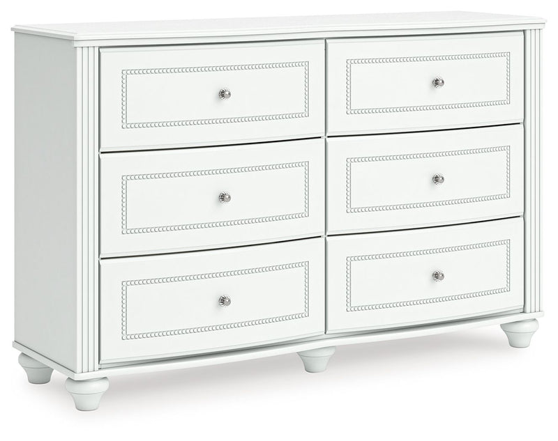 Kozlani - Six Drawer Dresser - JaxCo Furniture