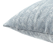 French Herringbone - Comforter Euro Sham - Storm - JaxCo Furniture