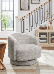 Wardsor - Stone - Swivel Chair - JaxCo Furniture