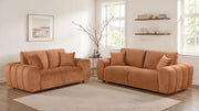 Burnett - Chenille Upholstered Sofa Set - JaxCo Furniture