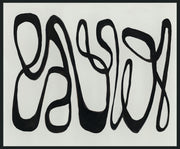 Mono - 48" x 72" Painting By Buddy Whitlock - Black / White - JaxCo Furniture