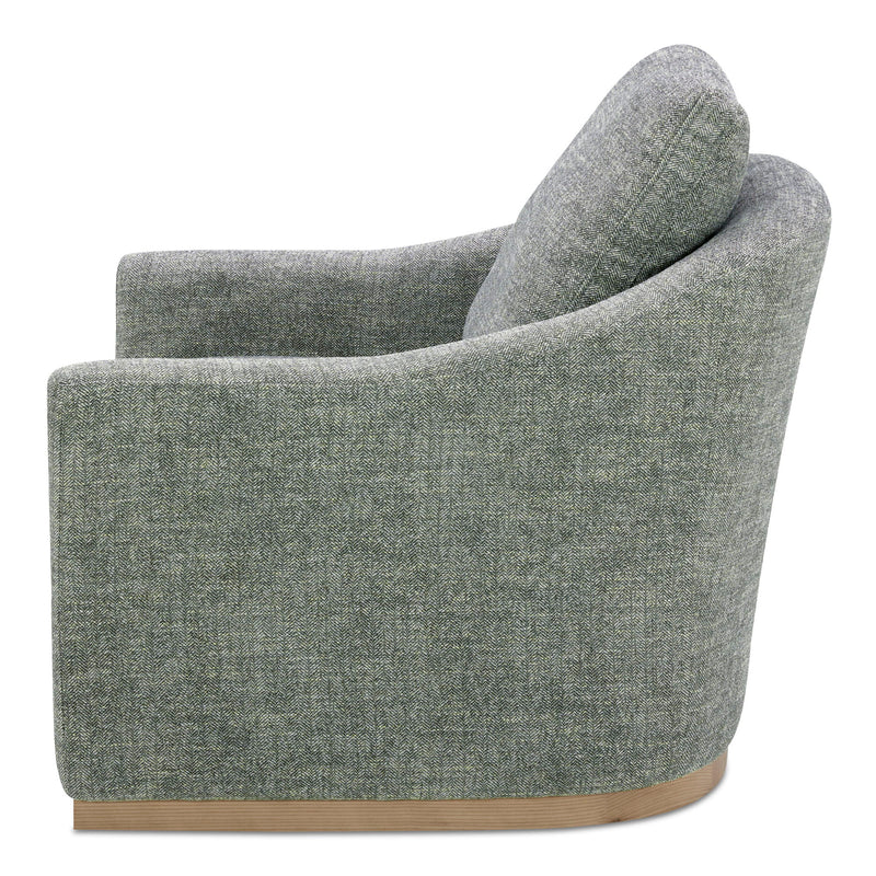 Linden - Swivel Chair - Slated Moss - JaxCo Furniture