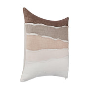 Bikram - 22" x 22" LN Pillow - Ivory / Mocha Cream - JaxCo Furniture