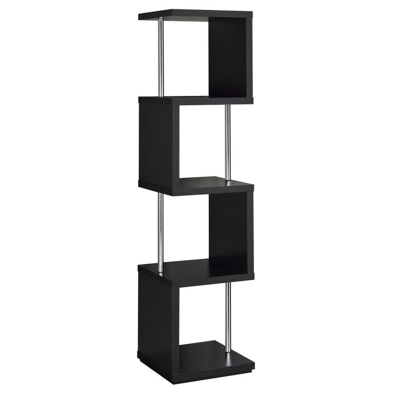 Baxter - 4-shelf Bookcase - JaxCo Furniture