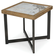 Montia - Multi - Square End Table - JaxCo Furniture