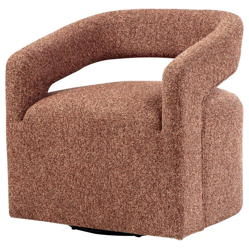 Westhill - Boucle Upholstered Swivel Accent Chair - JaxCo Furniture