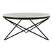 Haley - Coffee Table Black Base - Black - JaxCo Furniture