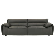 Buxton - Top Grain Leather Upholstered Sofa - JaxCo Furniture