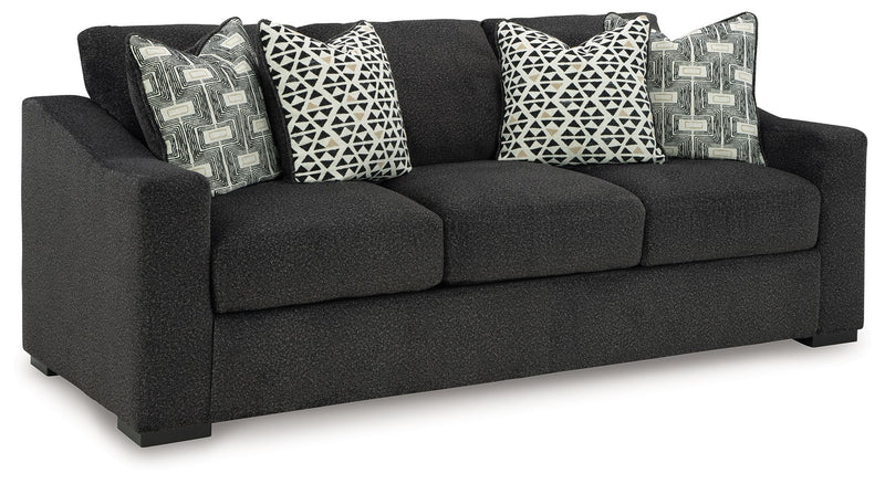 Wryenlynn - Onyx - Sofa - JaxCo Furniture
