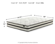 Chime 12 Inch Hybrid - Ultra Plush Hybrid Mattress - JaxCo Furniture