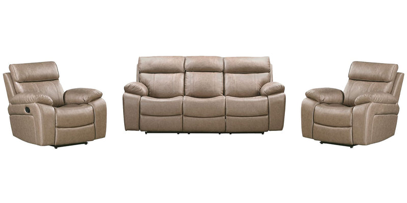 Theon - Manual Glider Reclining Sofa Set - JaxCo Furniture