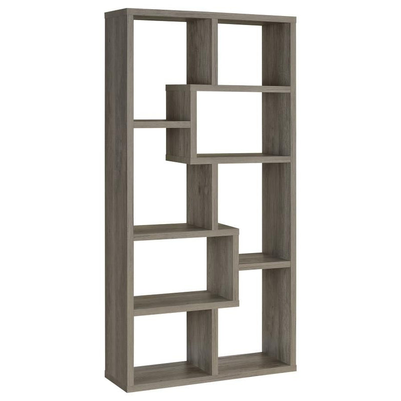 Theo - 6-Shelf Bookshelf - JaxCo Furniture