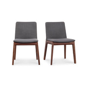 Deco - Dining Chair (Set of 2) - Dark Gray - JaxCo Furniture