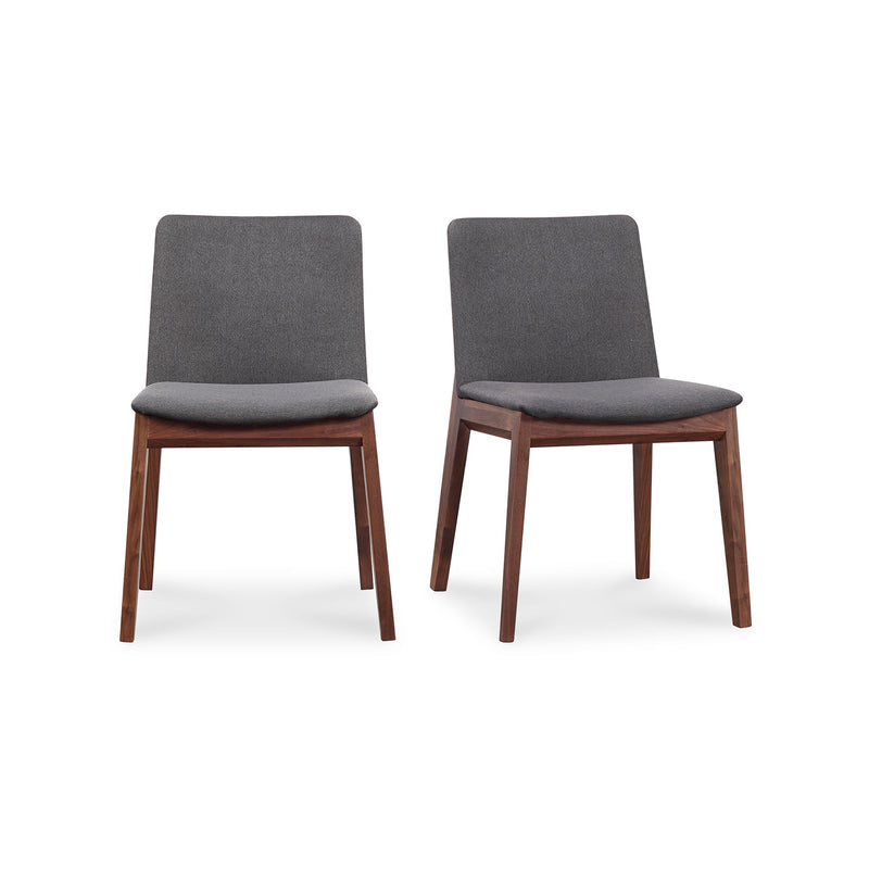 Deco - Dining Chair (Set of 2) - Dark Gray - JaxCo Furniture