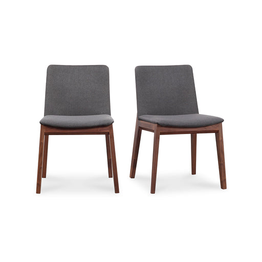 Deco - Dining Chair Chair (Set of 2) - Dark Gray - JaxCo Furniture