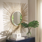 Elspeth - Gold Finish - Accent Mirror - JaxCo Furniture