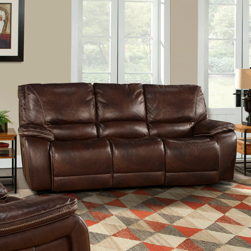 Vail - Power Reclining Sofa - Burnt Sienna - JaxCo Furniture