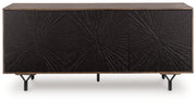 Lavinmont - Multi Brown - Accent Cabinet - JaxCo Furniture