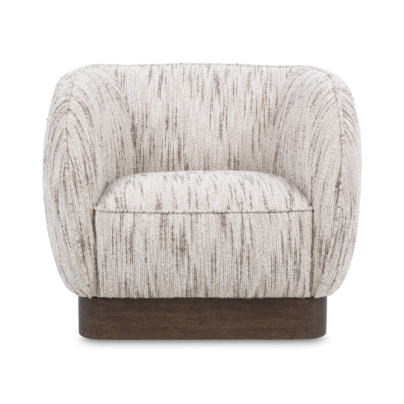 Rinner - Swivel Accent Chair - Beige - JaxCo Furniture