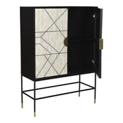 Shaws - Cabinet - Black - JaxCo Furniture