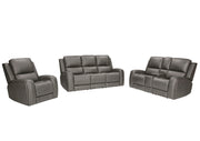 Belmont - Zero Gravity Power Reclining Living Room Set - JaxCo Furniture