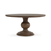 Hera - Mango Wood 60" Round Dining Table - JaxCo Furniture