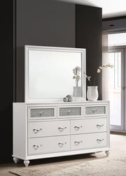 Barzini - 7-drawer Dresser With Mirror - JaxCo Furniture