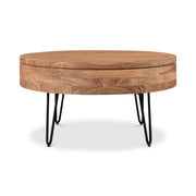 Privado - Storage Coffee Table - Natural - JaxCo Furniture