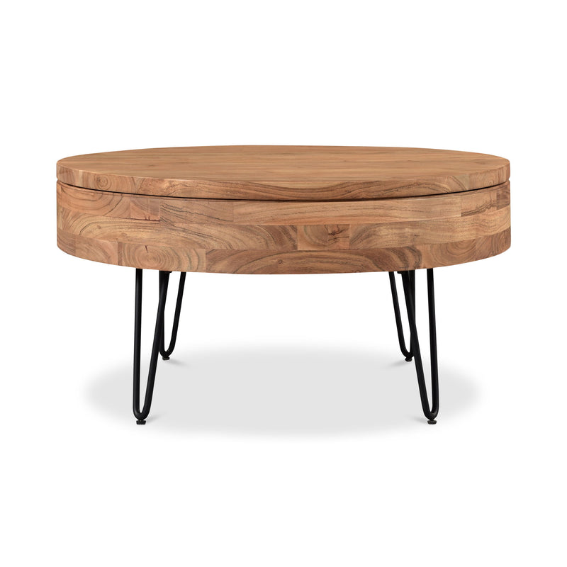 Privado - Storage Coffee Table - Natural - JaxCo Furniture