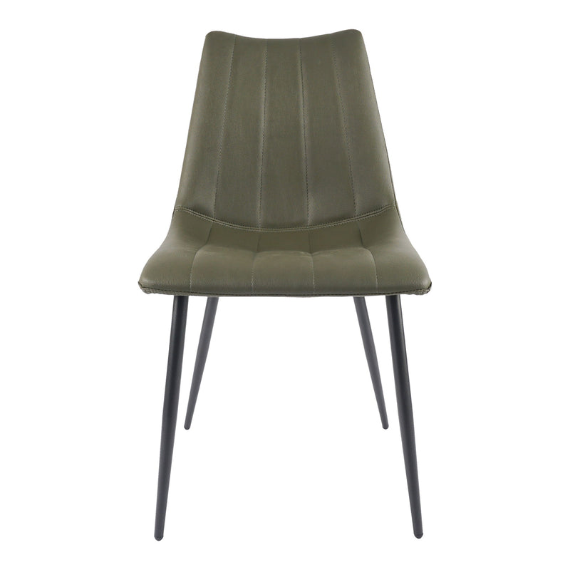 Alibi - Dining Chair (Set of 2) - Dark Green - JaxCo Furniture