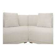 Fraser - 5 Piece Modular Sectional - White - JaxCo Furniture