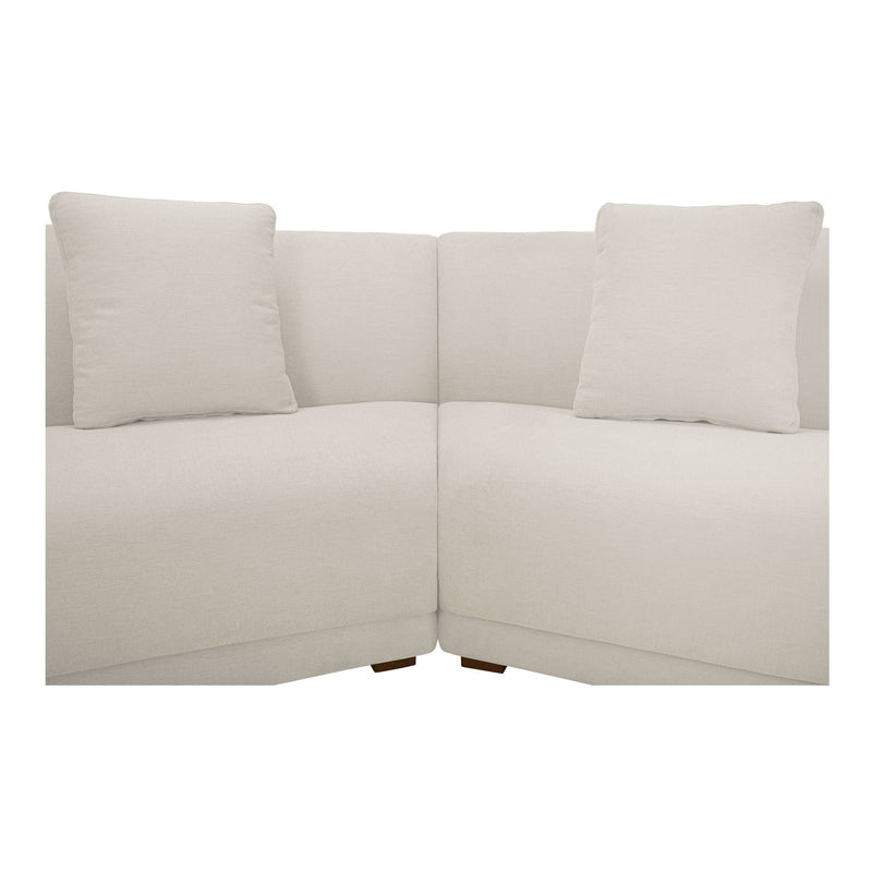 Fraser - 5 Piece Modular Sectional - White - JaxCo Furniture