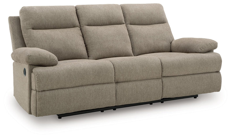 Side-Swipe - Reclining Sofa With Drop Down Table - JaxCo Furniture