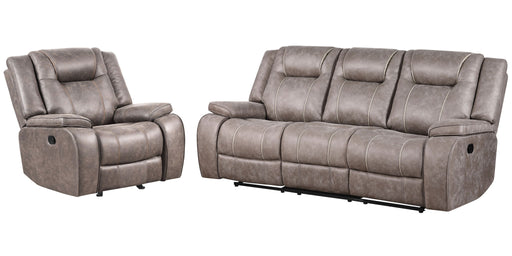Blake - Manual Reclining Sofa Set - JaxCo Furniture