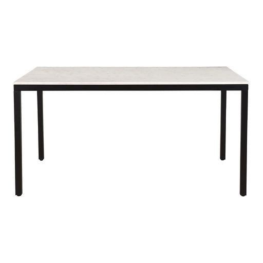 Parson - Small Marble Dining Table - Black - JaxCo Furniture
