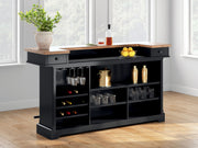 Wildenauer - Brown / Black - Bar - JaxCo Furniture